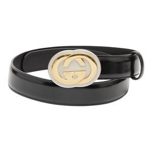 Gucci Interlocking G Leather Belt